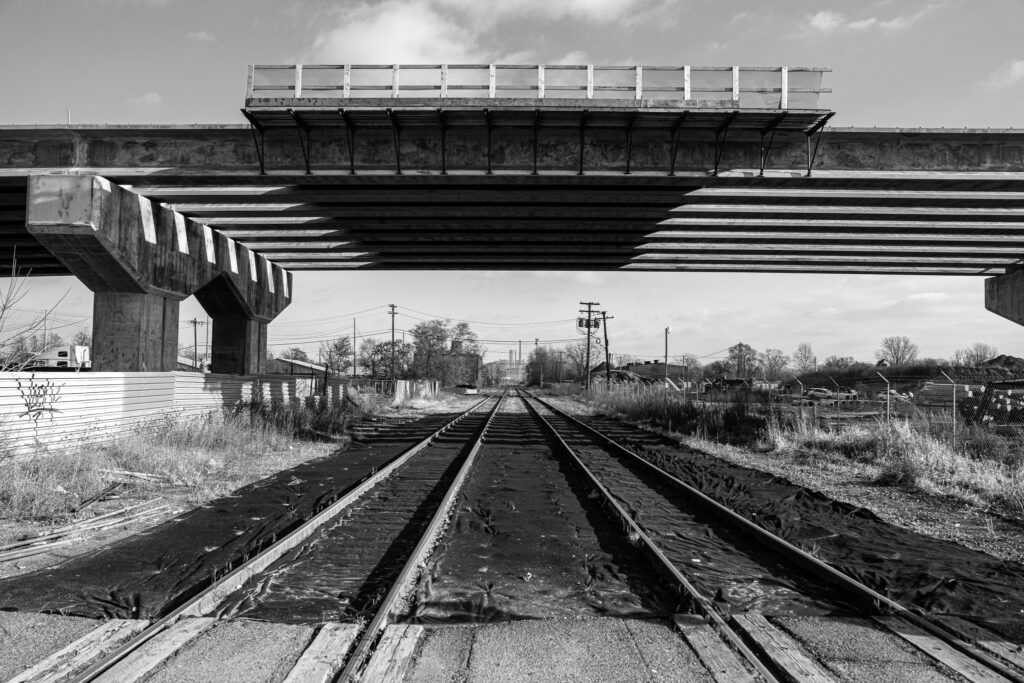 over bridge construction