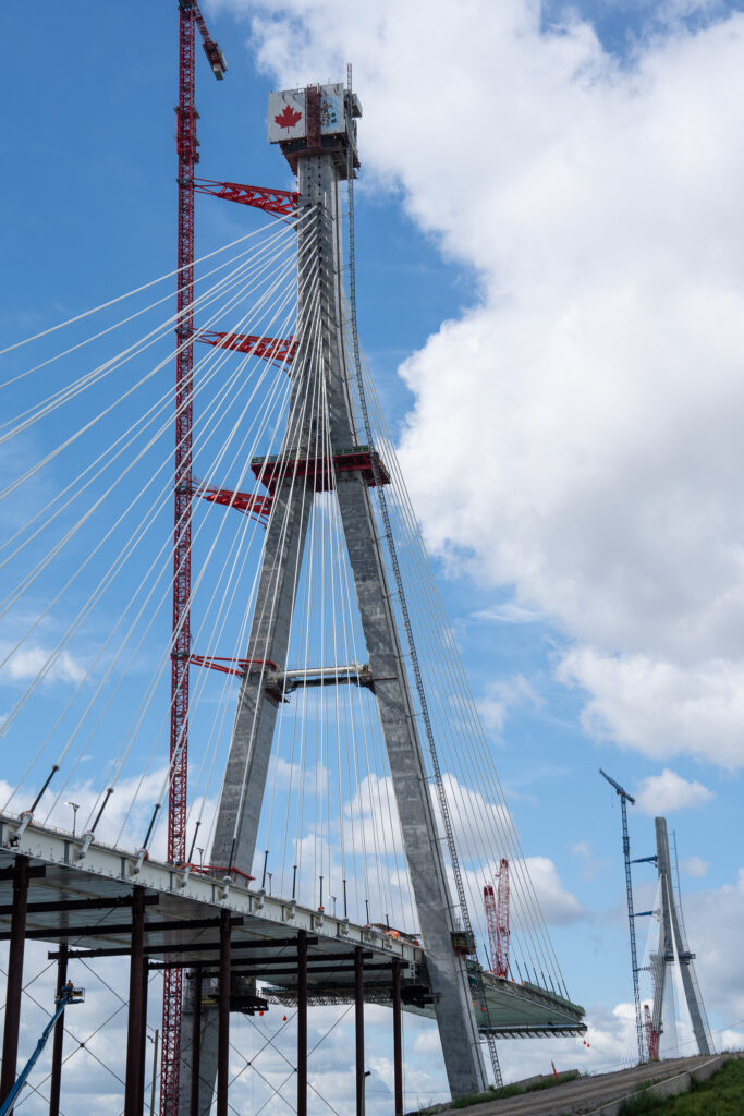 Progress on the bridge cable wire