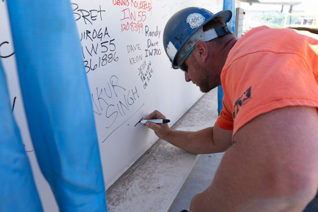 Celebrating the hands helping build