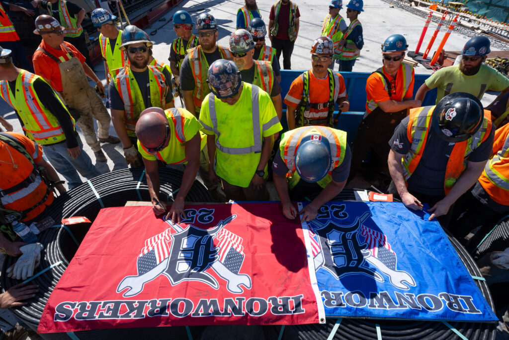 Celebrating the hands helping build