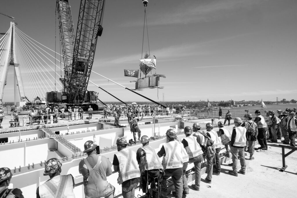 Celebrating the hands helping build - Flag