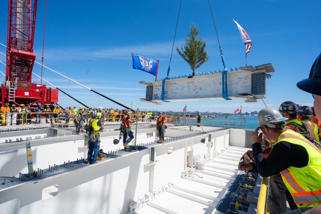Celebrating the hands helping build - Flag