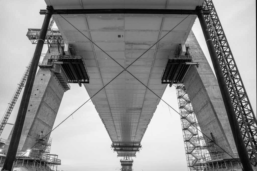 Bridge Site Progress