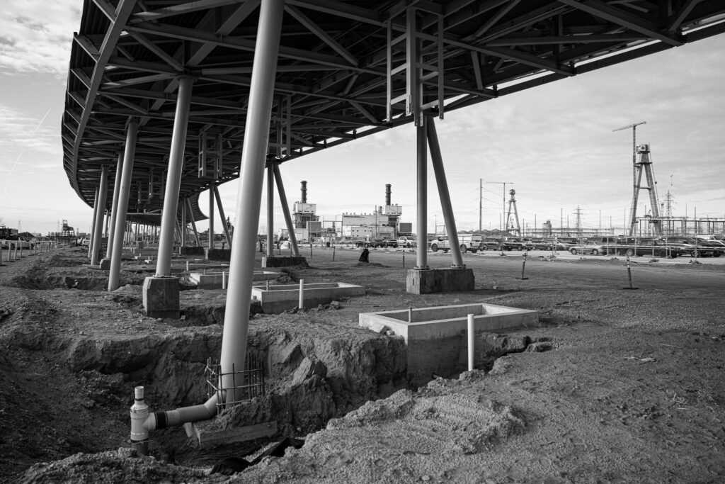 Bridge Site Progress