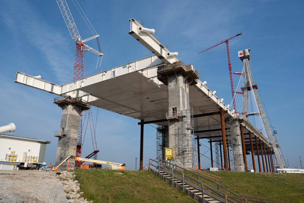 Canadian Bridge Site Progress - July 2023