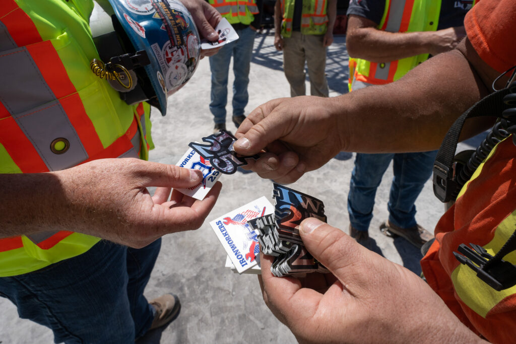 Iron Worker 25 sticker