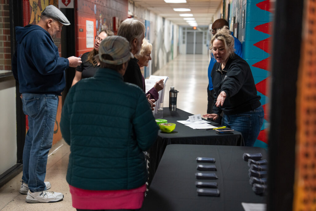 Registration counter