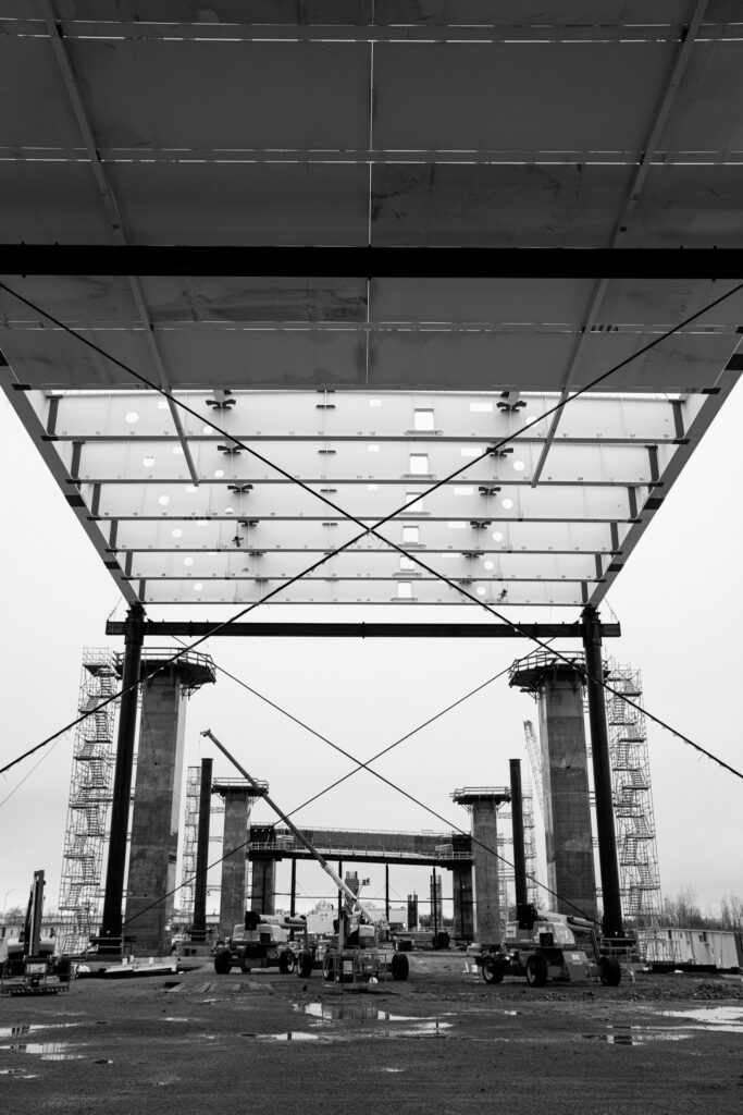 Bridge Site Progress