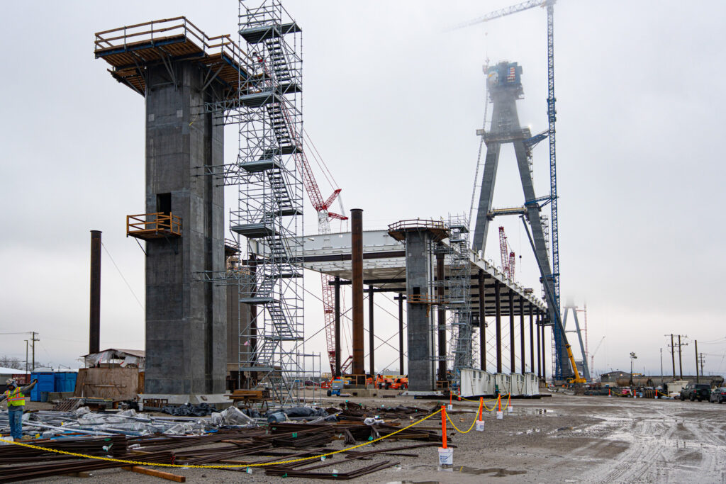 Bridge Site Progress