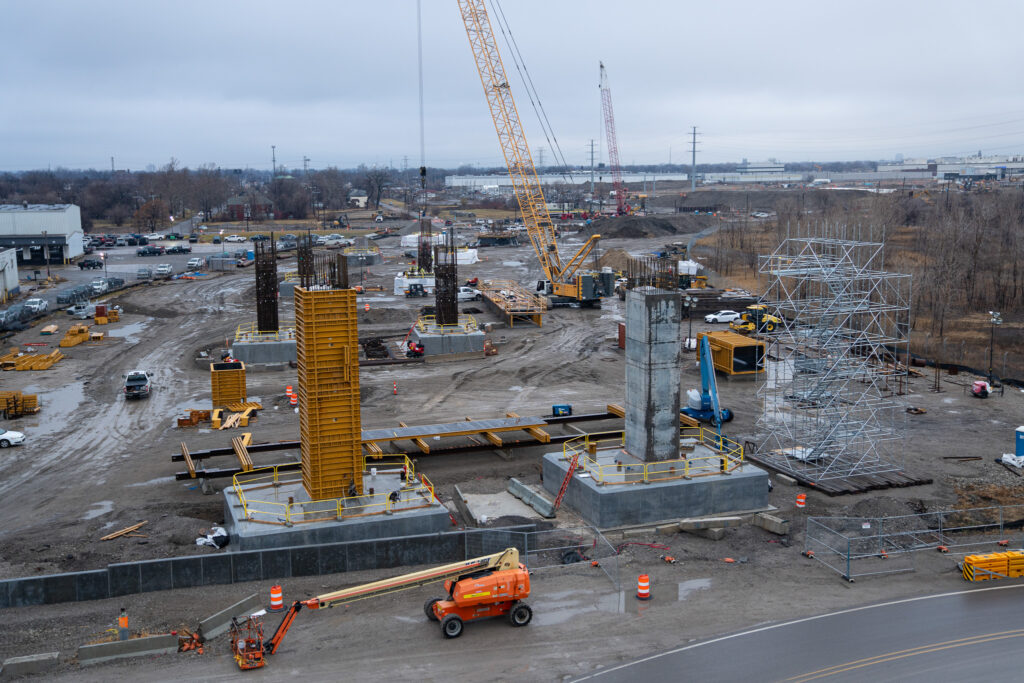 Bridge Site Progress