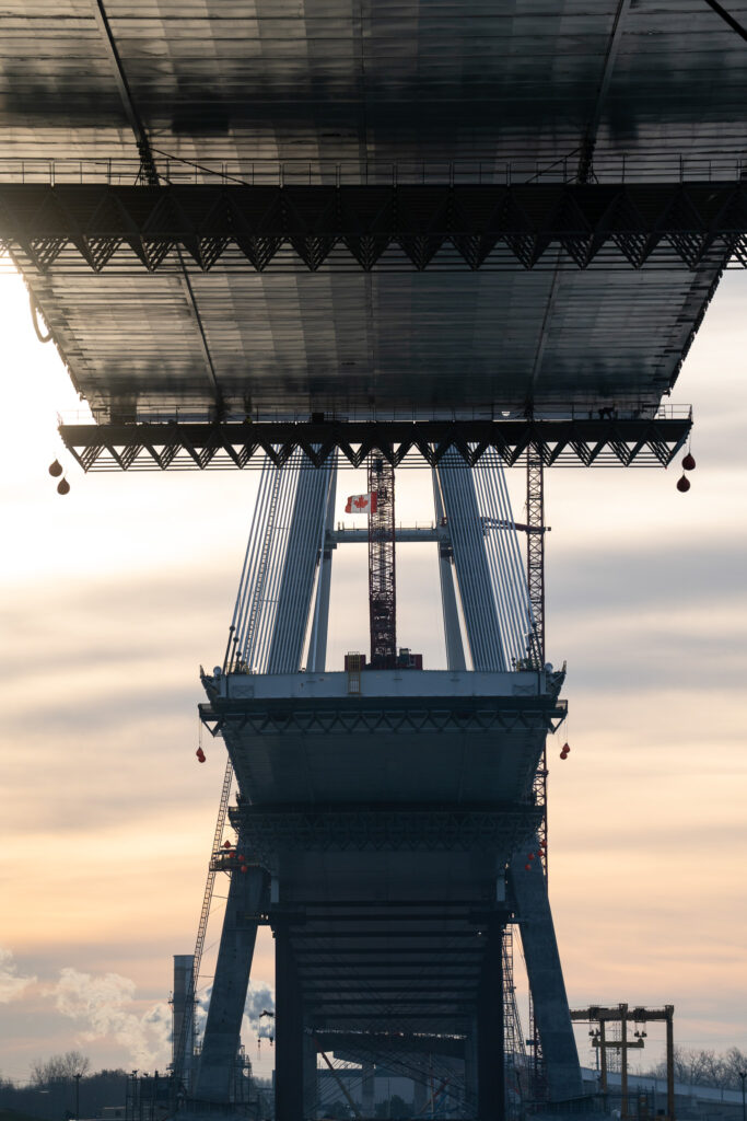 Bridge Site Progress