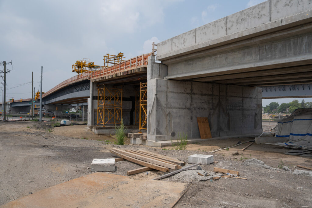 Bridge Site Progress