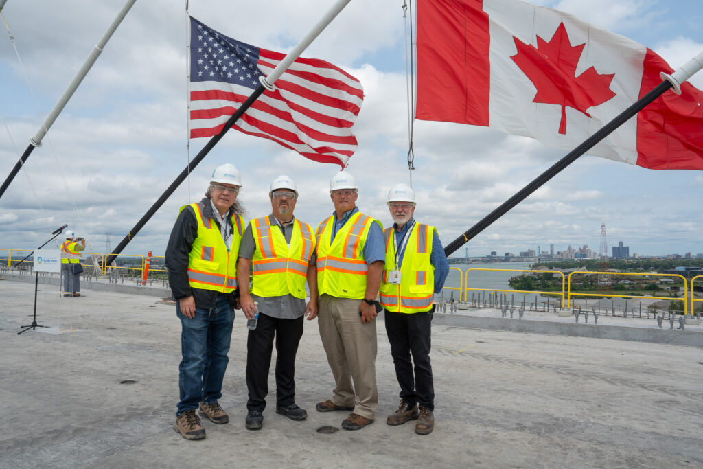Bridge deck connection celebration - july 2024