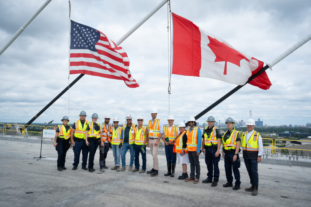 Bridge deck connection celebration - july 2024