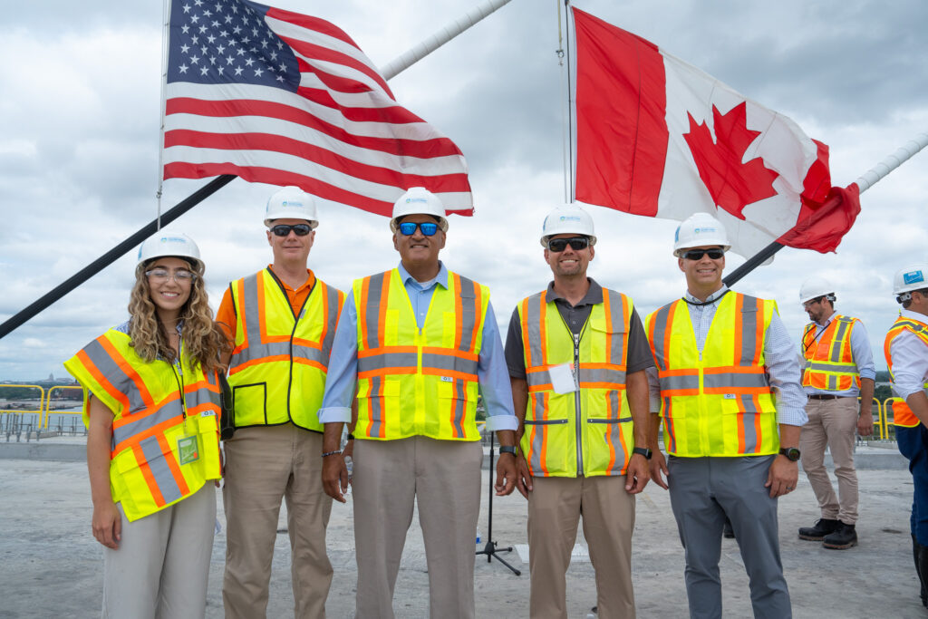 Bridge deck connection celebration - july 2024