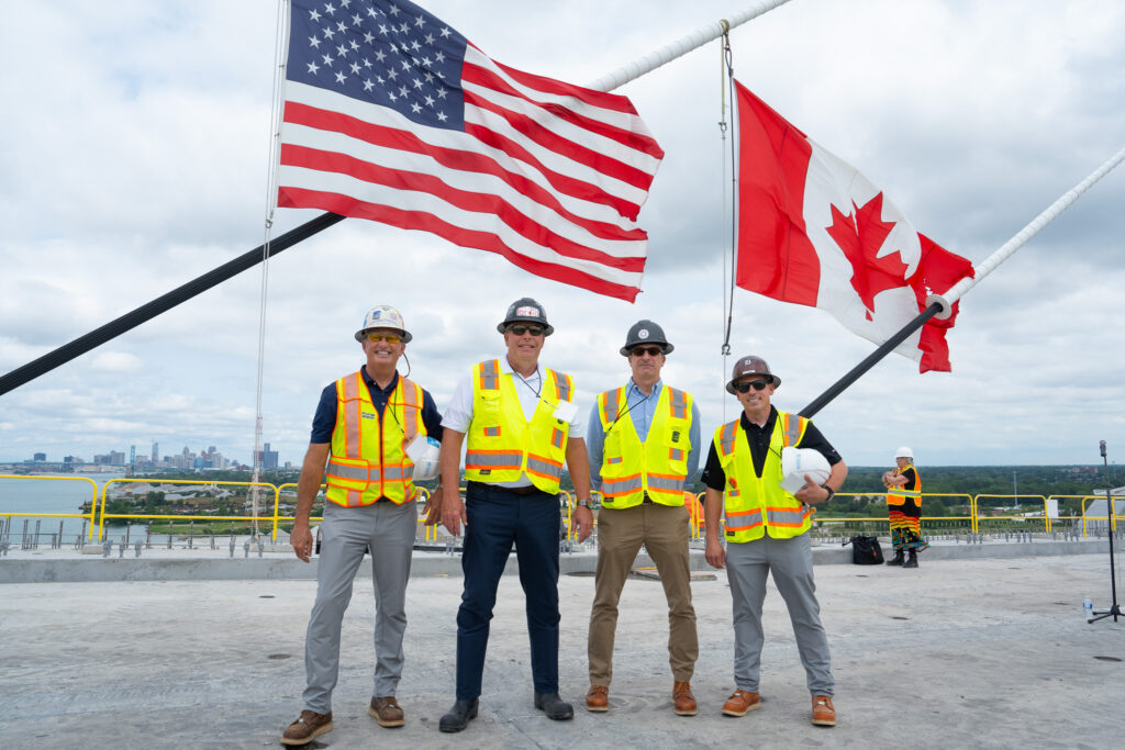 Bridge deck connection celebration - july 2024