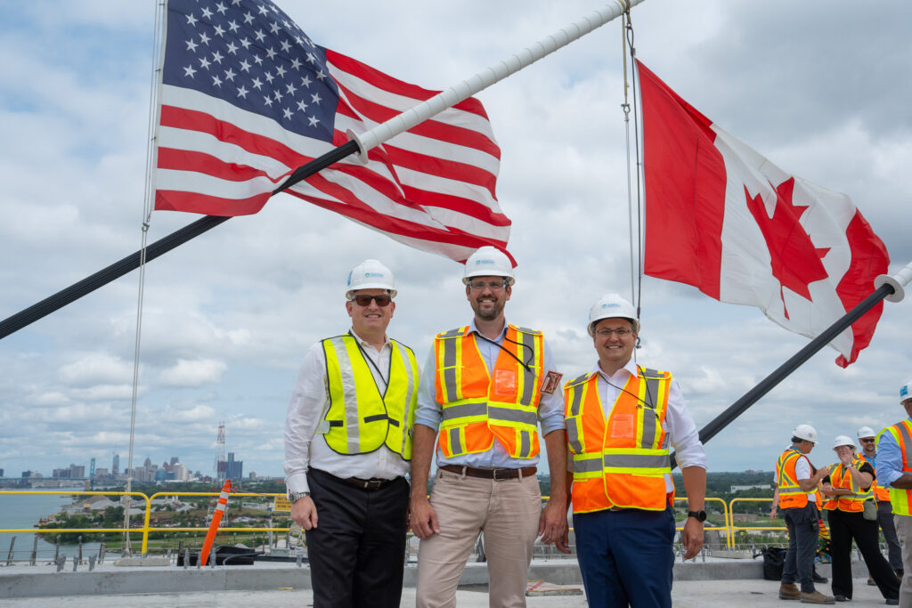 Bridge deck connection celebration - july 2024