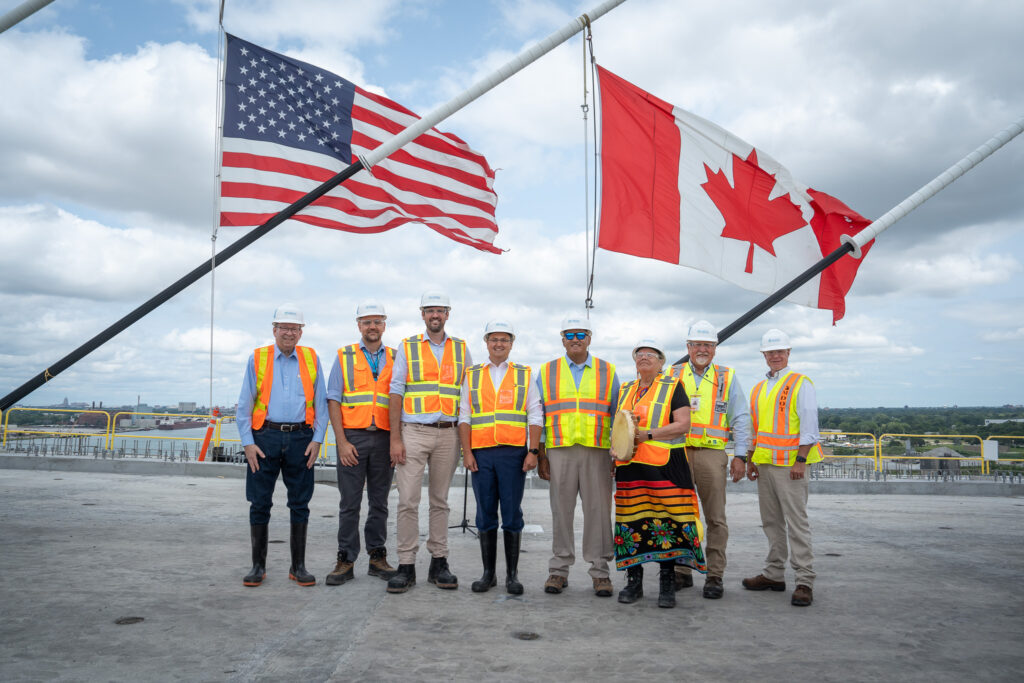 Bridge deck connection celebration - july 2024
