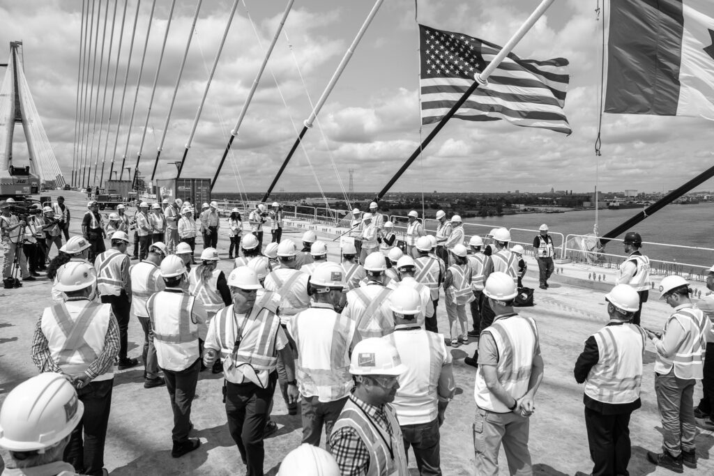 Bridge deck connection celebration - july 2024