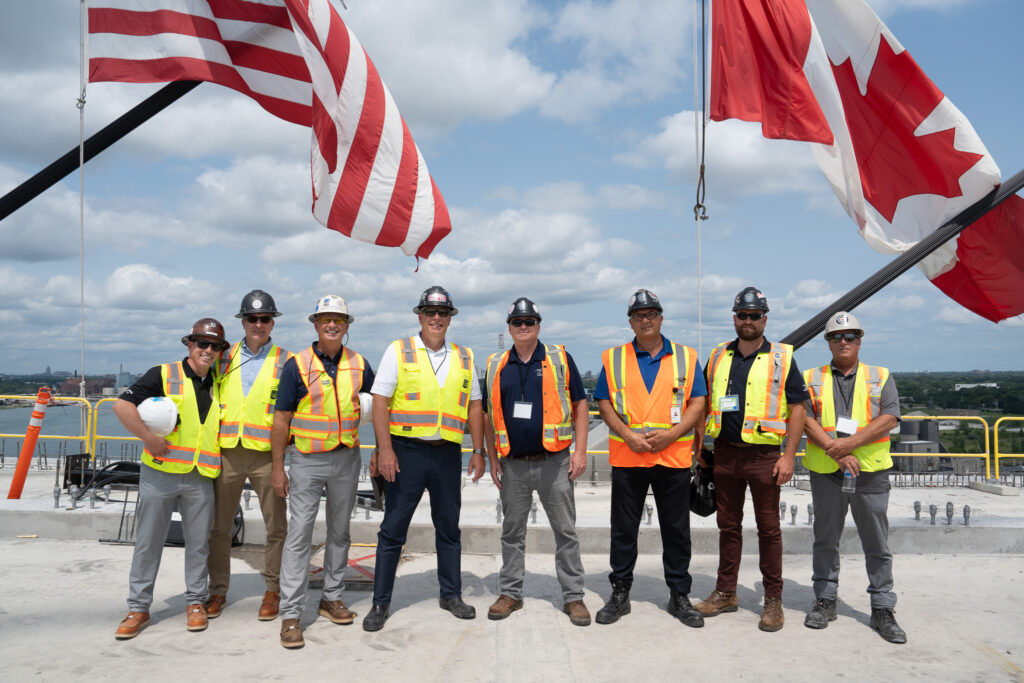 Bridge deck connection celebration - july 2024