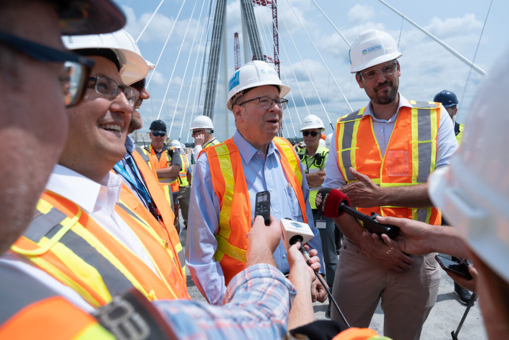 Bridge deck connection celebration - july 2024