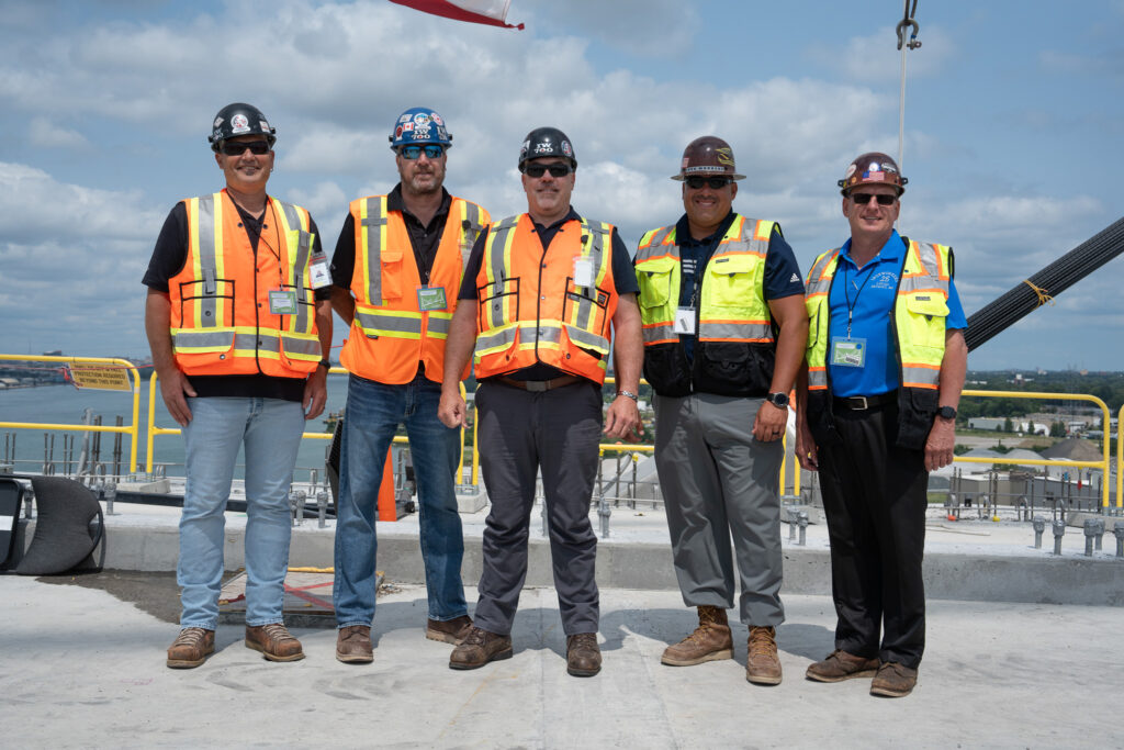 Bridge deck connection celebration - july 2024