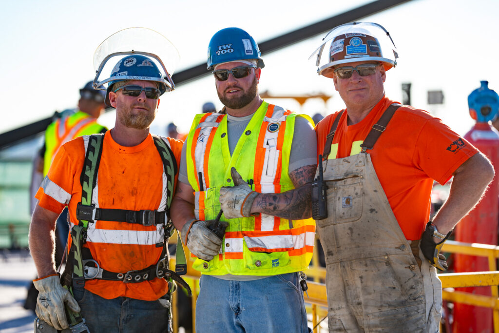 Celebrating the hands helping build