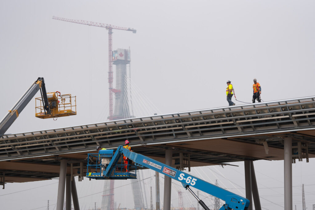 Bridge Site Progress
