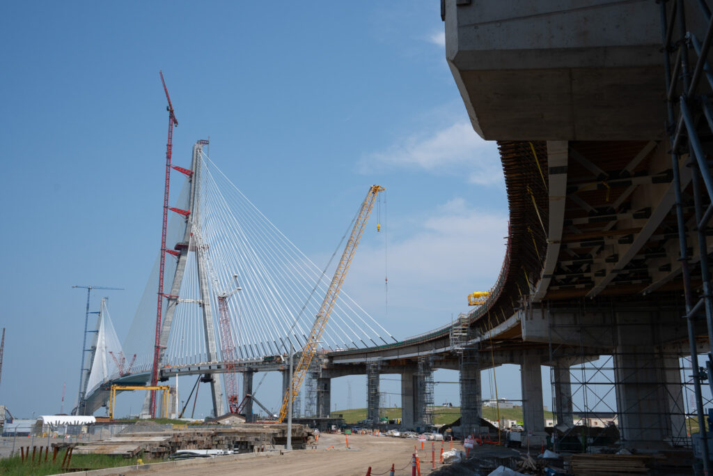 Bridge Site Progress