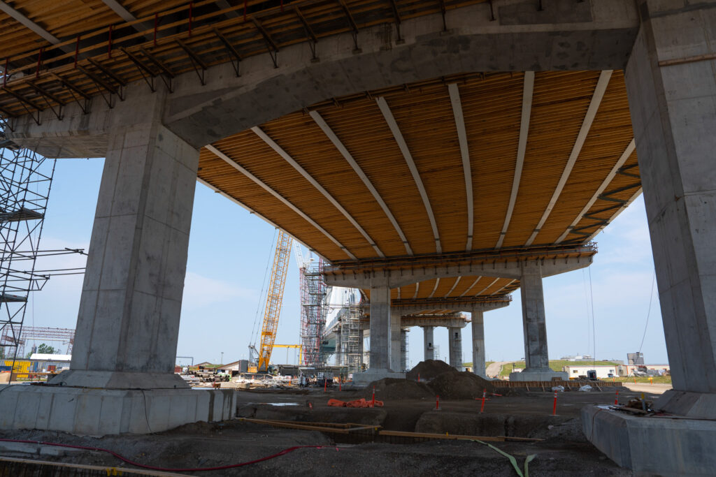 Bridge Site Progress