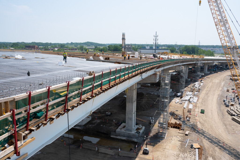 Bridge Site Progress