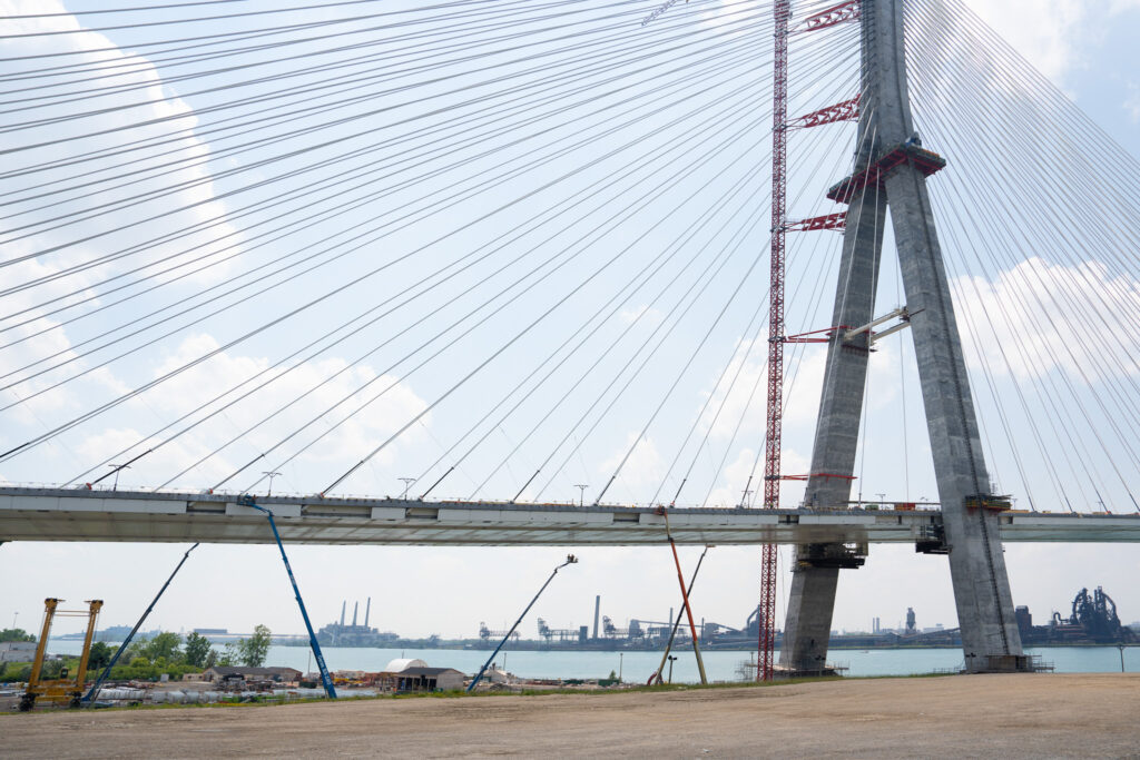 Progress on the bridge cable wire