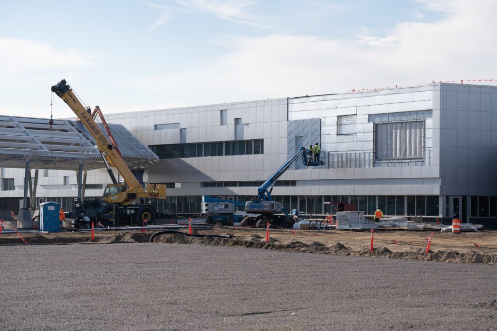 toll booth construction