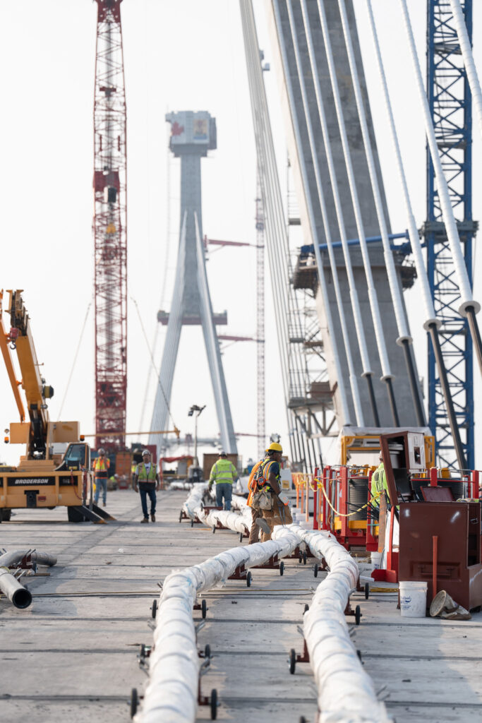 Bridge Site Progress