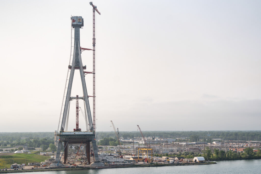 Bridge Site Progress