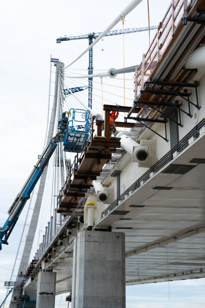 Bridge Site Progress