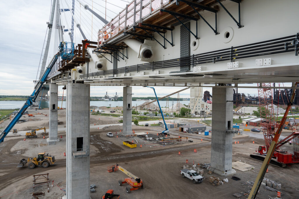 Bridge Site Progress