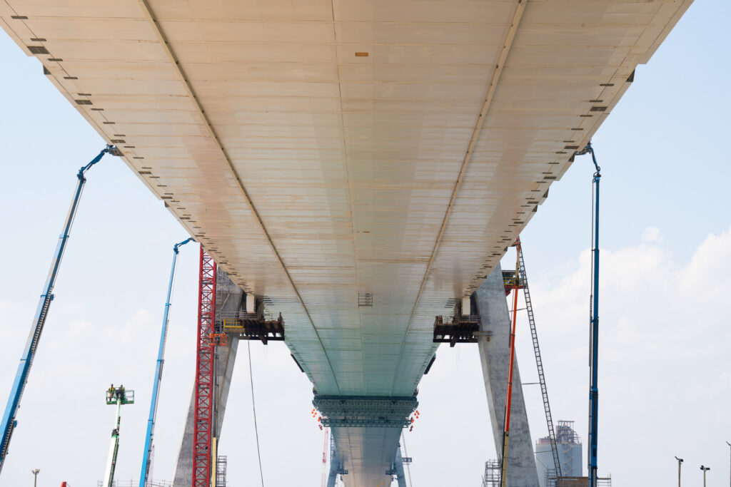 Bridge Site Progress