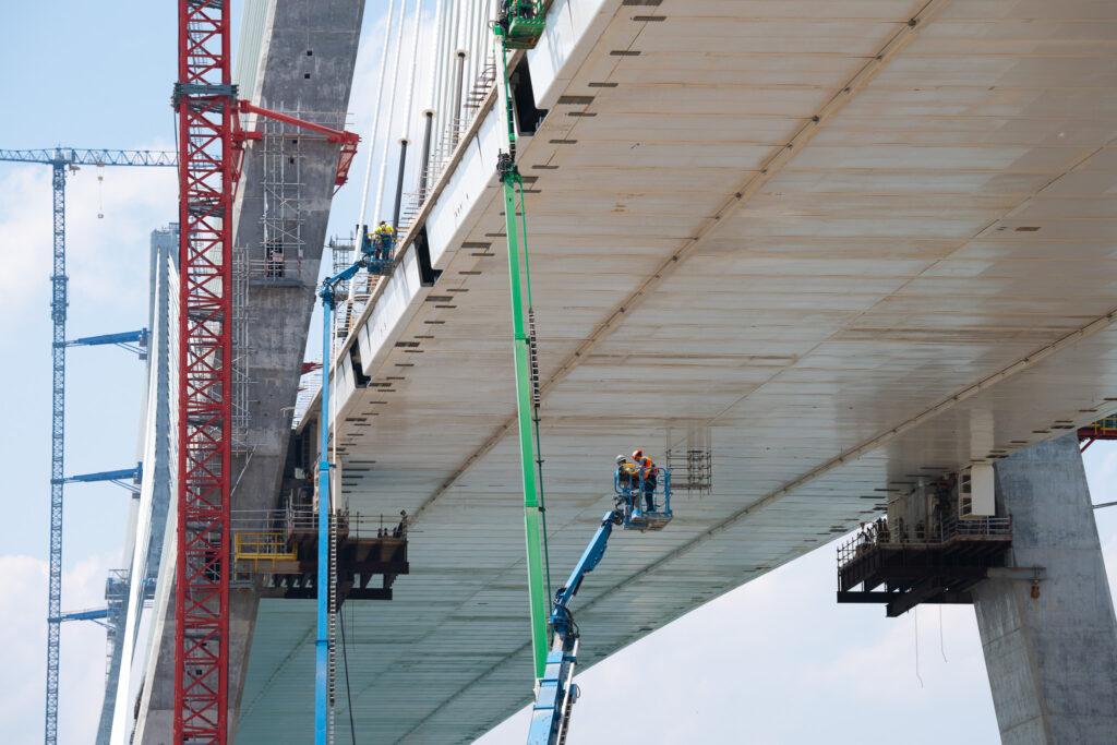 Bridge Site Progress