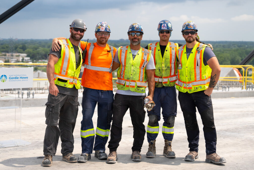 Bridge deck connection celebration - july 2024