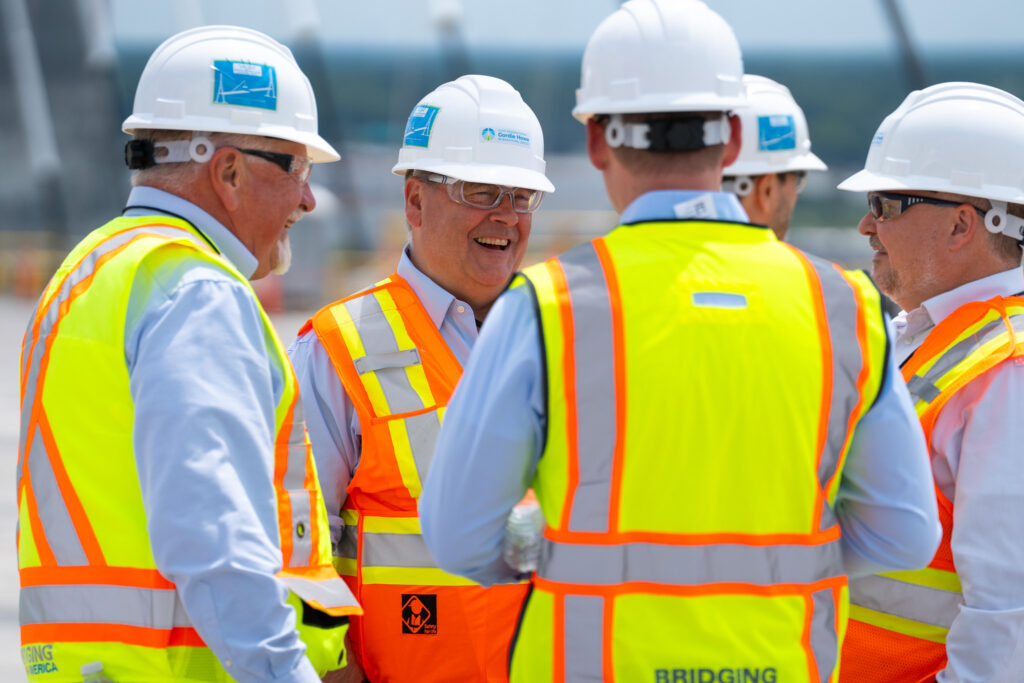 Bridge deck connection celebration - july 2024