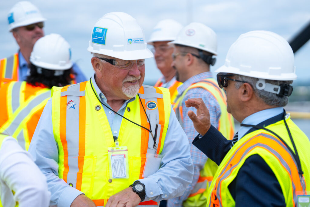 Bridge deck connection celebration - july 2024