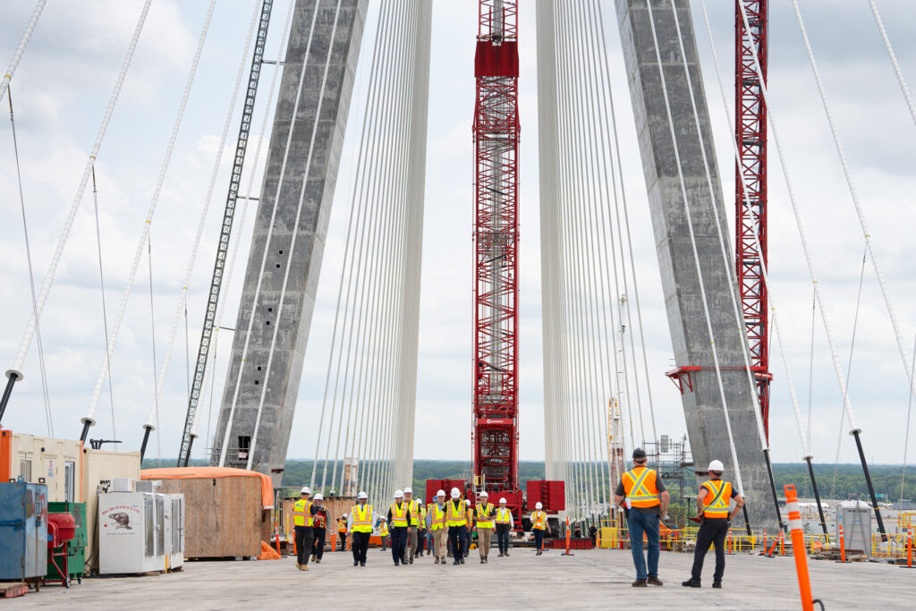 Bridge deck connection celebration - july 2024