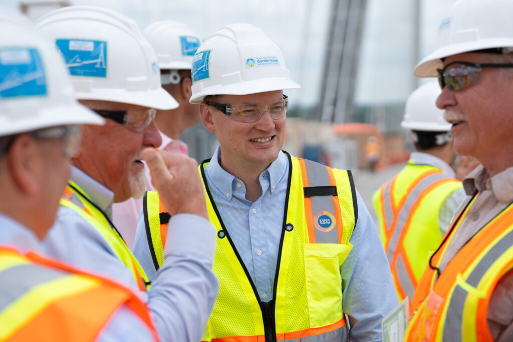 Bridge deck connection celebration - july 2024