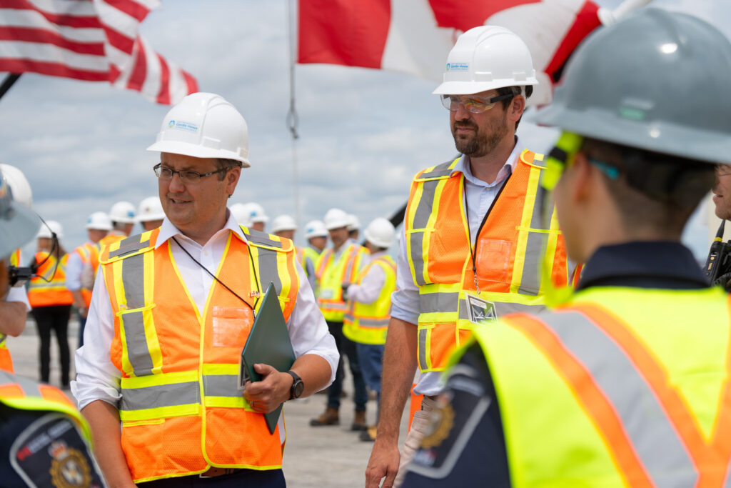 Bridge deck connection celebration - july 2024