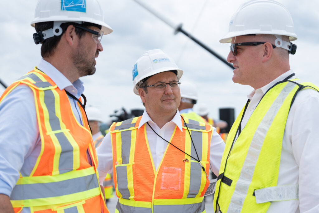 Bridge deck connection celebration - july 2024