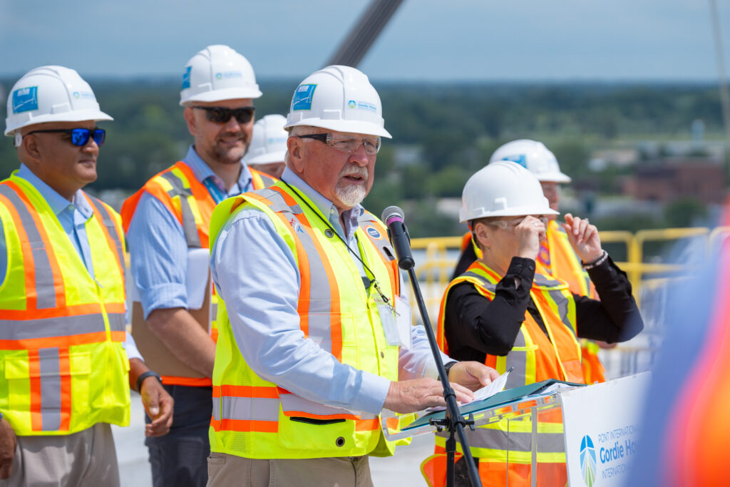 Bridge deck connection celebration - july 2024
