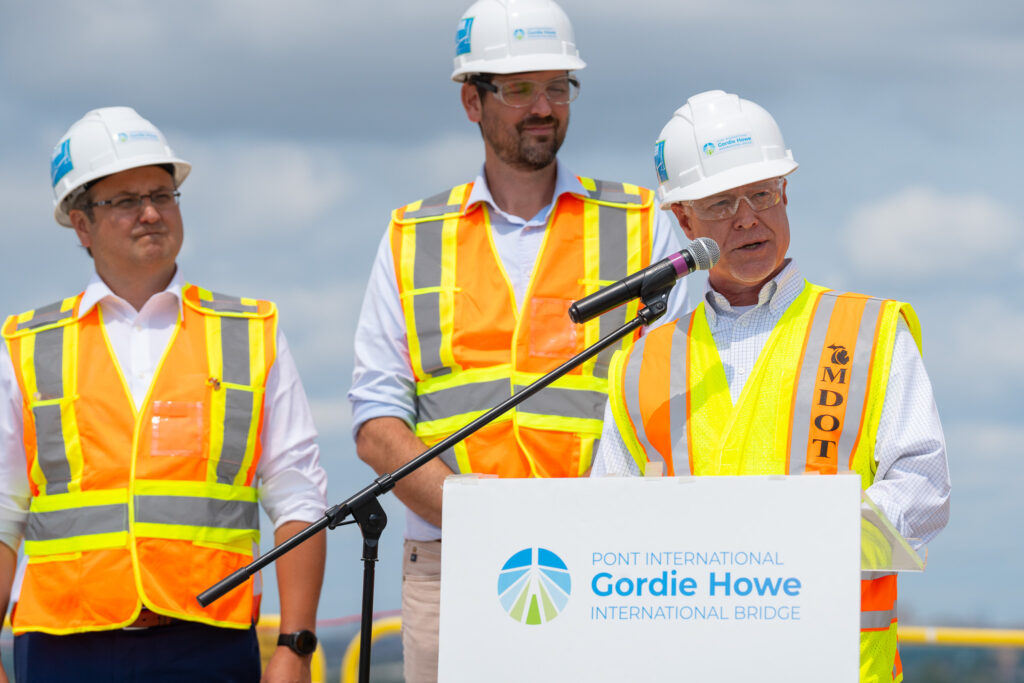 Bridge deck connection celebration - july 2024