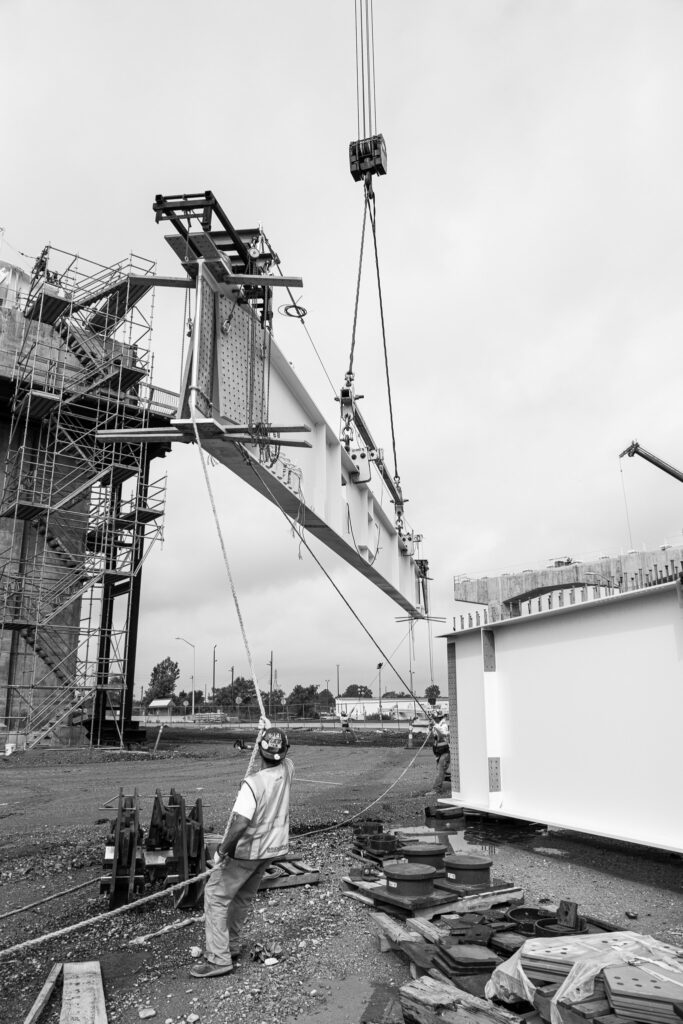 Bridge Site Progress