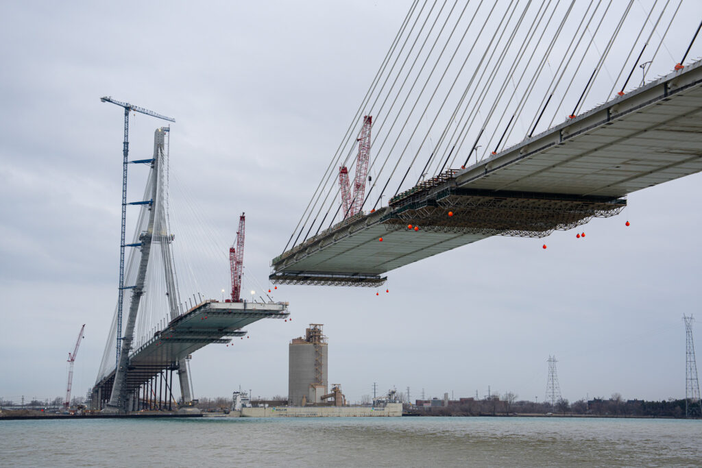 Bridge Site Progress